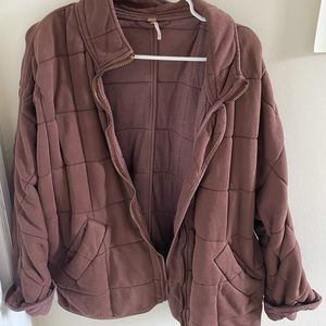 Free People quilted jacket